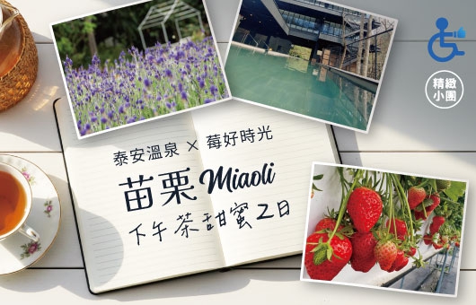 【國旅無礙】泰安溫泉 × 莓好時光下午茶甜蜜｜苗栗2日